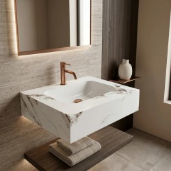 Umywalka ścienna Rea Aresa Cold Jade 60