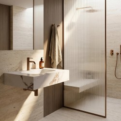 Umywalka ścienna Rea Aresa Cold Jade 70