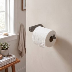 Uchwyt na papier toaletowy 64105 SOLO Tytan