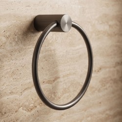 Wieszak łazienkowy Ring 64106 SOLO Tytan