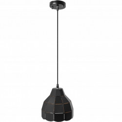 Lampa Sufitowa APP244-1CP Czarna Toolight