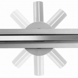 Odpływ Liniowy Rea Neo Slim Pro Stal Szczotkowana 70
