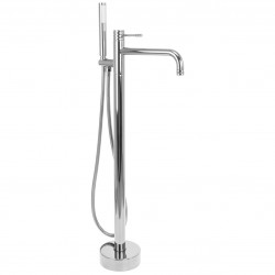 Bateria wannowa podłogowa Rea Lungo Diamond Chrom