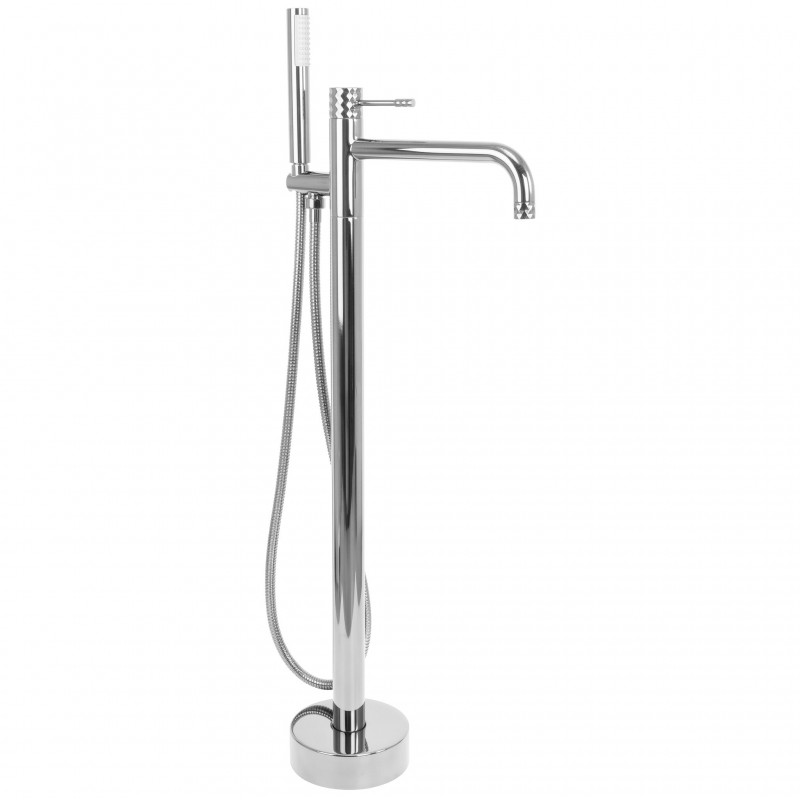 Bateria wannowa podłogowa Rea Lungo Diamond Chrom