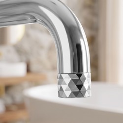 Bateria wannowa podłogowa Rea Lungo Diamond Chrom