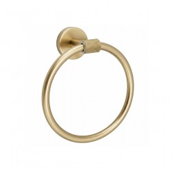 Wieszak łazienkowy Ring 5710 Galo Złoty Szczotkowany