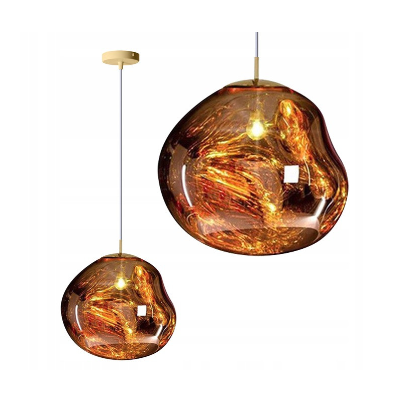 Lampa Sufitowa Złota Lawa APP331 Toolight