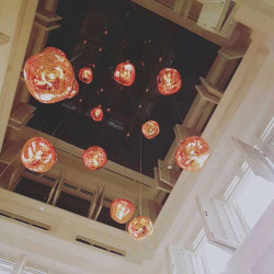 Lampa Sufitowa Złota Lawa APP331 Toolight