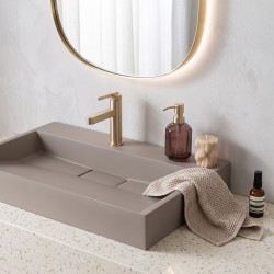 Umywalka konglomeratowa Rea GOYA TAUPE 60CM