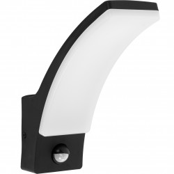 Lampa Elewacyjna kinkiet LED z czujnikiem ruchu JNH032-GM Czarna