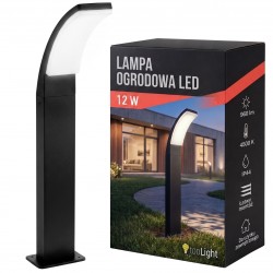 Lampa ogrodowa stojąca LED JNH033-G Czarna