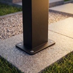 Lampa ogrodowa stojąca LED JNH033-G Czarna