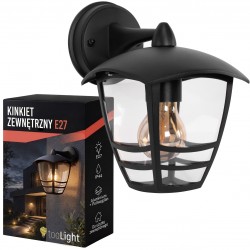 Lampa elewacyjna Kinkiet JNH037-1G Czarna