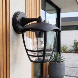 Lampa elewacyjna Kinkiet JNH037-1G Czarna