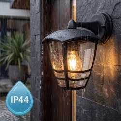 Lampa elewacyjna Kinkiet JNH037-1G Czarna