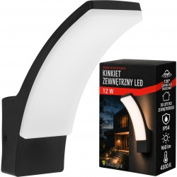 Lampa Elewacyjna kinkiet LED JNH032-G Czarna