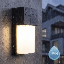 Lampa elewacyjna Kinkiet JNH034-G Czarna