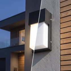 Lampa elewacyjna Kinkiet JNH034-G Czarna