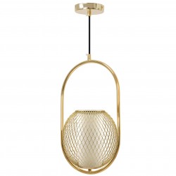 Lampa Sufitowa Wisząca Złota  APP1944-1CP