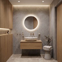 Lustro ścienne LED YH-BL-1 50 cm