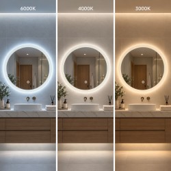 Lustro ścienne LED YH-BL-1 50 cm