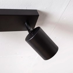LAMPA SUFITOWA SPOT JNH029-2C CZARNA