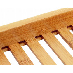 Nakładka na wannę bambusowa półka