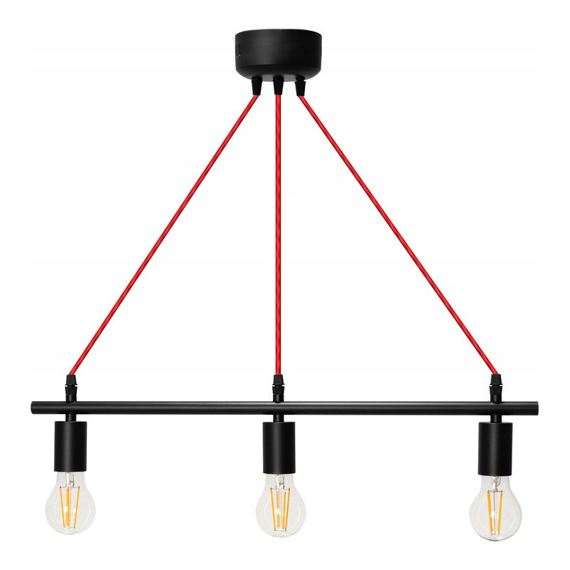 Lampa Sufitowa Wisząca 3-punktowa loft Toolight