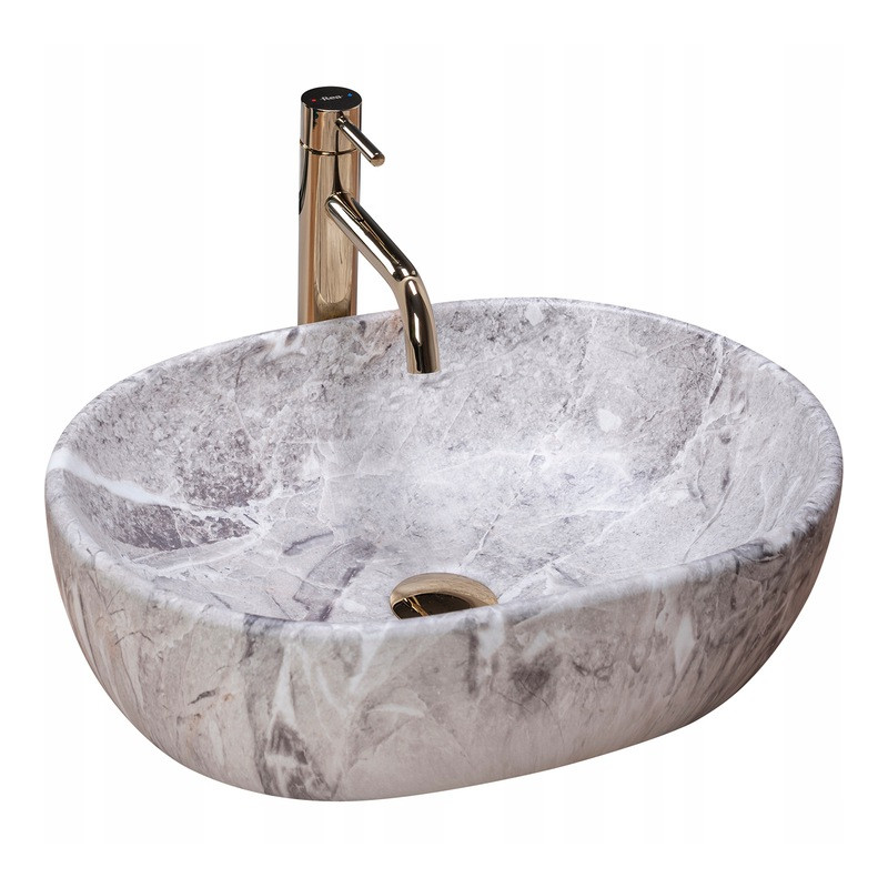 Umywalka Nablatowa Lara Stone Rea