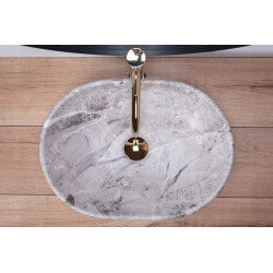 Umywalka Nablatowa Lara Stone Rea