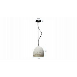 Lampa Sufitowa Wisząca Betonowa Loft APP492-1CP Toolight