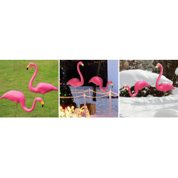Flamingi dekoracyjne do ogrodu Figurki ogrodowe
