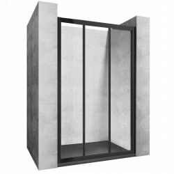 Drzwi Prysznicowe Alex Black 90 cm Rea