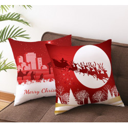 Poszewka na poduszkę Merry Christmas 3D Świąteczna 45x45 27