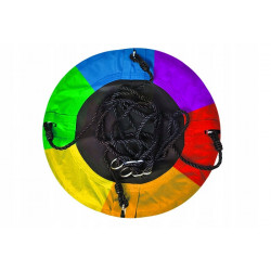 Huśtawka bocianie gniazdo do ogrodu 120x160 – multicolor