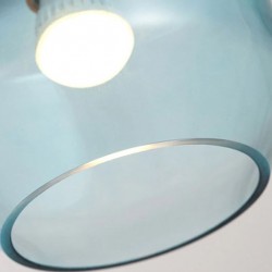 Lampa Wisząca Niebieska APP433-1CP Toolight