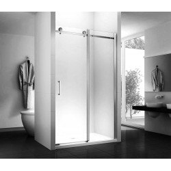 Drzwi prysznicowe Rea Nixon 120 CM Przesuwna Grube Szkło 8MM