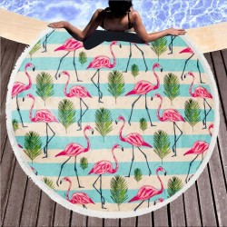 Ręcznik plażowy Flamingi 150 cm