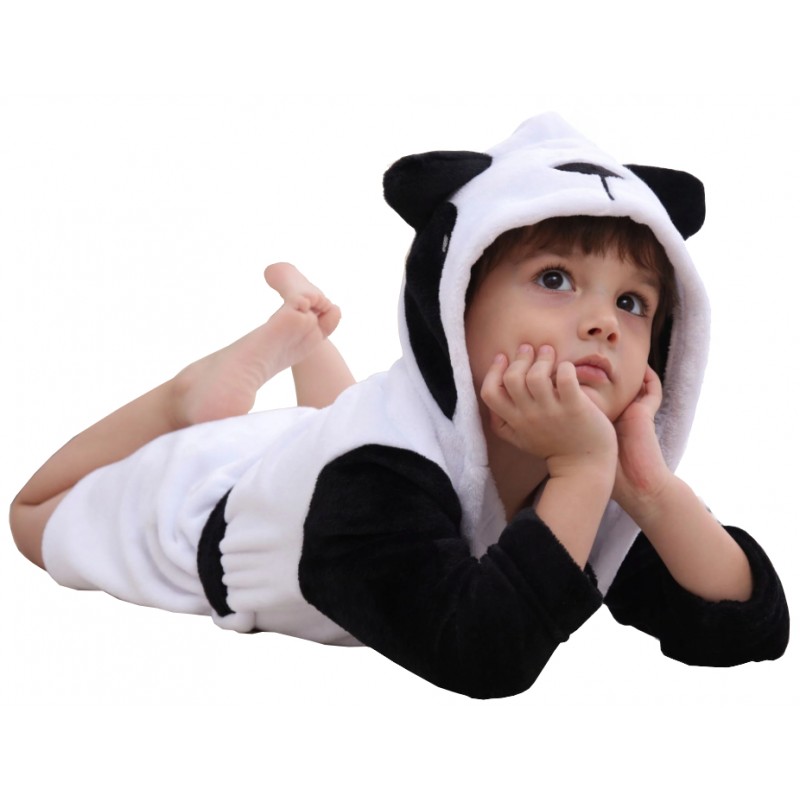 Szlafrok Dziecięcy Panda 130 cm