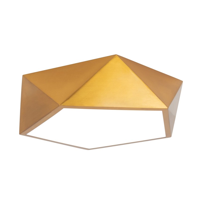 Lampa sufitowa plafon złoty Diamond 30 cm