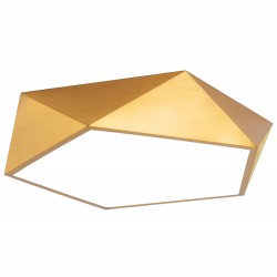 Lampa sufitowa plafon złoty Diamond 50 cm