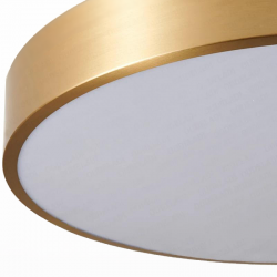 Lampa sufitowa plafon Złoty Classic 50 cm Toolight