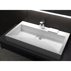 Umywalka Konglomeratowa nablatowa/ścienna Goya 50 cm Rea