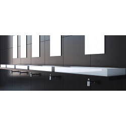 Umywalka Konglomeratowa nablatowa/ścienna Goya 50 cm Rea