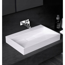 Umywalka Konglomeratowa nablatowa/ścienna Goya 50 cm Rea