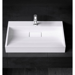 Umywalka Konglomeratowa nablatowa/ścienna Goya 50 cm Rea