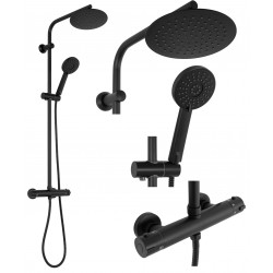 Zestaw natryskowy Czarny...