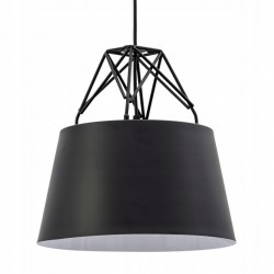Lampa Sufitowa Czarna APP422-1CP Toolight