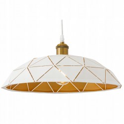 Lampa Sufitowa Biało Złota APP336-1CP Toolight
