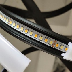Lampa sufitowa wisząca Spirala Czarna 73 cm APP823-CP LED + Pilot Toolight